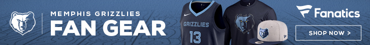 Memphis Grizzlies Fan Gear On Sale