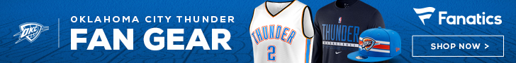 Oklahoma City Thunder Fan Gear On Sale