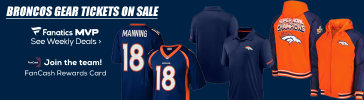 Denver Broncos Gear On Sale