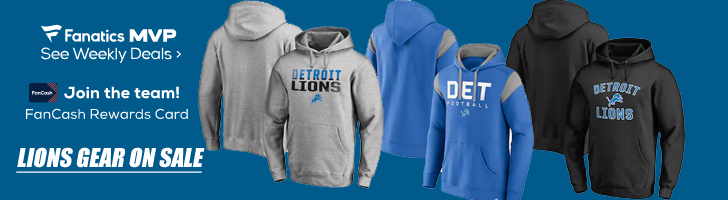 Detroit Lions Gear On Sale